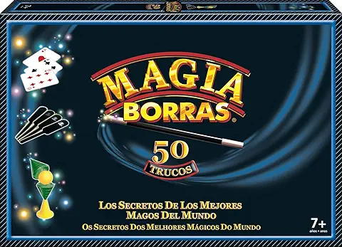 BORRAS - 50 Trucos de Magia, a Partir de 7 Años, 22.1 x 4.8 x 0.5 (24047)  