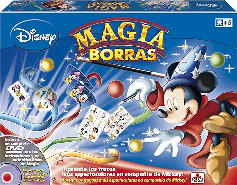 BORRAS Magia Edición Mickey Magic, 15 Trucos, Contiene DVD. 5+ Años (14404)  
