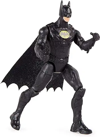DC Comics Batman - Figura Batman 10 CM Muñeco Batman 10 cm Articulado y 2 Accesorios - 6065489 - Superhéroes Juguetes Niños 3 Años +  