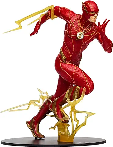 Lansay DC – The Flash Movie – The Flash (Hero Costume) 30 cm – Figura de Colección y Accesorios – Personajes de Cómics – A Partir de 12 Años  