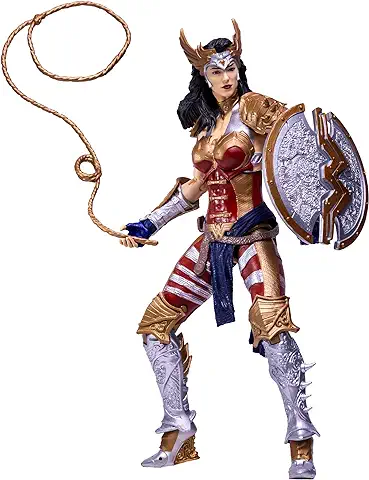 Lansay McFarlane Toys - DC Multiverse - Wonder Woman - Figura Coleccionable y Accesorios - Personajes de Cómics - A Partir de 12 Años  