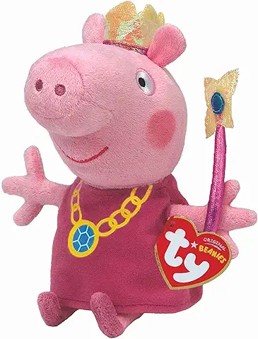 Ty Peppa Pig - Peluche de Peppa Pig Vestida de hada  