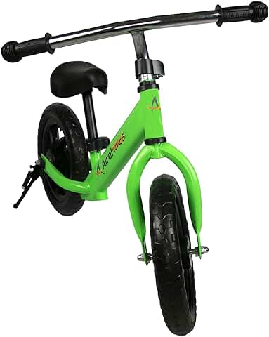 Airel Bicicleta Equilibrio para Niños | Bicicleta Sin Pedales | Bicicleta Sin Pedales Infantil | Manillar y Asiento Regulables | De 2 a 6 Años  