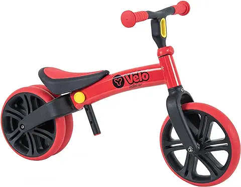 Yvolution Bicicleta de Equilibrio Evolutiva YVelo Junior Rojo  