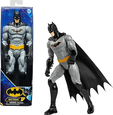 Batman - Figura Batman Rebirth 30 CM Muñeco Batman 30 cm Articulado - 6063094 - Juguetes Niños 3 Años +  