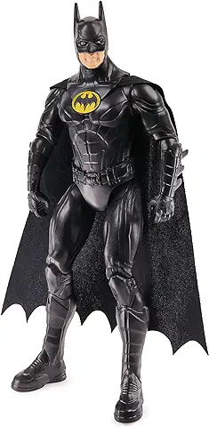 DC Batman - Figura Batman 30 CM Comics - Muñeco Batman 30 cm Articulado - 6065487 - Superhéroes Juguetes Niños 3 Años +  