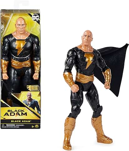 DC Comics, Figura de Acción de la Película Black Adam de 30 cm, Juguetes Coleccionables para Niños y Niñas a Partir de 3 Años  