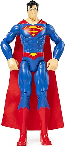 DC Comics - Superman MUÑECO 30 CM - Figura Superman Articulada de 30 cm Coleccionable - 6056778 - Juguetes Niños 3 Años +  