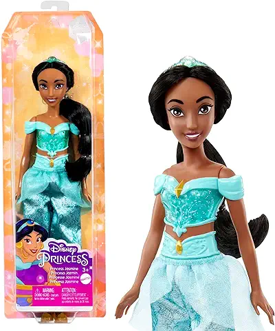 Disney Princess Jasmín Muñeca Princesa Película Aladdin, Juguete +3 Años (Mattel HLW12)  