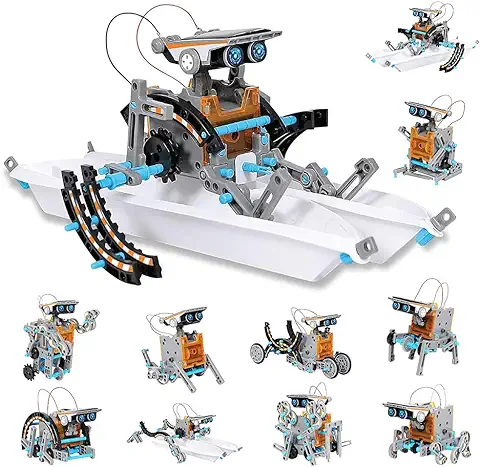 Dreamy Cubby Juguetes Stem para Niños de 8 Años Kit de Robot Solar 12 en 1 Aprendizaje Educativo Ciencia Construcción de Juguetes con Alicates para Niños de 8-12 Años  