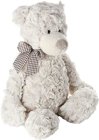 Mousehouse Gifts Oso de Peluche Stuffed Animal Plush Teddy Bear de 35 cm Marrón Claro y Muy Suave  